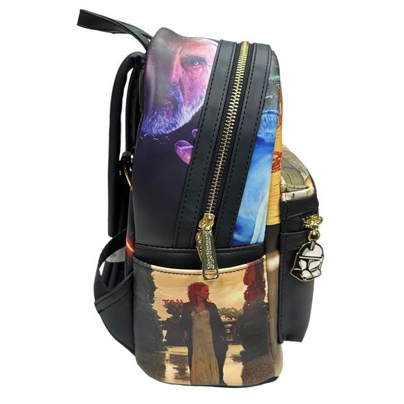 Loungefly x Star Wars Episode II Attack of the Clones Mini Backpack 10”x9”x4.5” - Picture 2 of 9